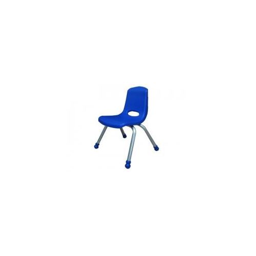 Tactic Color | Óvodai szék (rakásolható fém vázas óvodai szék műanyag palásttal, kék színben)