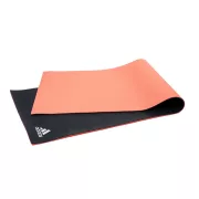 Adidas Kétrétegű yogaszőnyeg, 173x61x0,6cm, piros/szürke Adidas Kétrétegű yogaszőnyeg, 173x61x0,6cm, piros/szürke