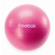 Reebok 65cm gimnasztika labda Magenta színben ajándék DVD-vel