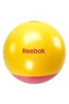 Reebok 65cm átm. sárga-magenta színű kéttónusú gimnasztikai labda + DVD