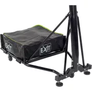 Streetball állvány Ex, mobil , gördíthető 77x116cm plexi palánkkal, slamdunk gyűrűvel