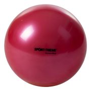   Ritmikus gimnasztika labda gyakorló, csillogó magasfényű, 16 cm átmérőjű 300gr súlyú - piros