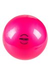 Ritmikus gimnasztika labda gyakorló, csillogó magasfényű, 16 cm átmérőjű, 300gr. súlyú - intenzív tónusú extra pink