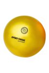 Ritmikus gimnasztika versenylabda, magasfényű, 19 cm,420g - sárga