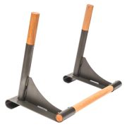 Húzódzkodó-tolódzkodó bordásfalra akasztható, 2pozíciós, fa fogóval, 120 kg terhelhetőség