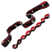 Elastiband fitnesz erősítő gumipánt erős, 8 db 10 cm hosszú szakaszból,15 kg erősségű fekete elasztikus gumipánt , 80x4 cm Elastiband fitnesz erősítő gumipánt erős, 8 db 10 cm hosszú szakaszból,15 kg erősségű fekete elasztikus gumipánt , 80x4 cm