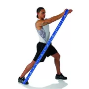 Elastiband® Fitness erősítő gumipánt , kék 20 kg erős ellenállás, 8 szakasz, 80x6 cm