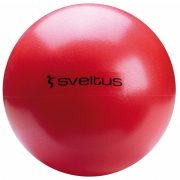 Sot Ball, Overball Sveltus, pilates  torna labda 22-24 cm piros