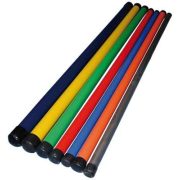   Nehezített tornabot 1,5 kg fitnesz gyakorlatokhoz 105 cm hossz, narancs szín