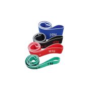   Elasti ring Sveltus D band 1 db piros elasztikus hurok gumiszállal átszött textil, 10kg ellenállás