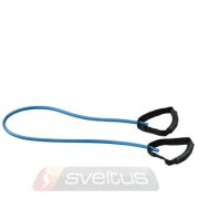 Fitnesz tube gumikötél edzőtermo használatra, gyenge közepes erősségű, kék