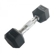 Sveltus Hex egykezes gumírozott kézisúlyzó 2 kg 1 db, gumírozott fejvéggel Sveltus Hex egykezes gumírozott kézisúlyzó 2 kg 1 db, gumírozott fejvéggel