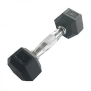 Sveltus Hex egykezes gumírozott kézisúlyzó 2 kg 1 db, gumírozott fejvéggel Sveltus Hex egykezes gumírozott kézisúlyzó 2 kg 1 db, gumírozott fejvéggel
