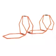 Tréning 3D Agility hexagon létra , térben változtatható akadály Tréning 3D Agility hexagon létra , térben változtatható akadály