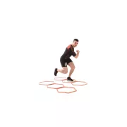 Tréning 3D Agility hexagon létra , térben változtatható akadály