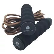 Ugrálókötél bőr, 2x250 gr. súllyal nehezített