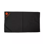 Sporttörülköző microszálas 130x80 cm, fekete, Sveltus® microfiber