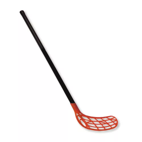 Floorball ütő Acito Klubba training ütő 95/106 egyenes középállású narancs színű fejjel,