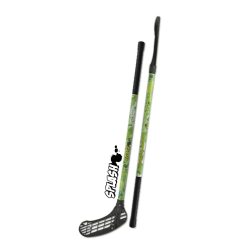   Acito Splash | Floorball ütő (grippes Acito Splash 106/ 95 cm mintás nyéllel - lemon zöld fej  teremhoki ütő - jobbra ívelt fej)