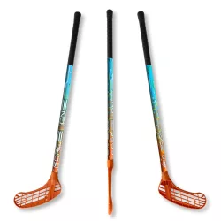   Floorball ütő Acito Force one 80/95 narancs, jobbra ívelő fej, L jelű ütő