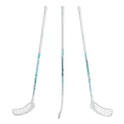 Floorball ütő grippes verseny Acito Ice 96/108 cm, kék, jobbra ivelő fejjel