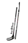 Acito vintage mintájú  grippes floorball ütő 95/106cm, jobbra ívelő fej