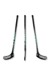 Floorball ütő grippes, almazöld, Acito Apache 95/106cm balra ívelő fejjel