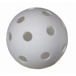   Acito | Szabvány floorball labda (versenylabda méret, fehér színben)