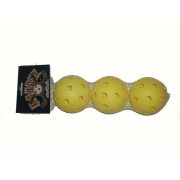   Bandit | Floorball labda (3db-os szett, szabvány méret, sárga színben)