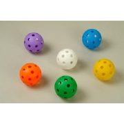   Floorball labda extra szett gyerekeknek (ultra soft puha biztonsági anyagból, iskolai óvódai és hobby célú használatra gyakorló 6 db-os labda sorozat élénk színekkel)