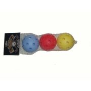   Acito | Floorball labda szett (3db, szabvány méret, vegyes színben)