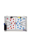 TacticSport | Kosárlabda taktikai tábla, mágneses (30x45cm , alumínium, írható törölhető, közepes méret)