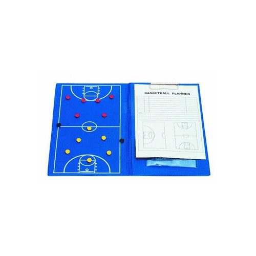 Mágneses taktikai mappa kosárlabdához (A/h clippes írótömbbel)