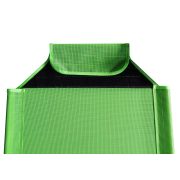 Pót fekvőfelület óvodai ágyakhoz (133x58cm fektetőhőz, zöld színben)