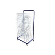 Rajzlap szárító állvány (25 rekeszes, gördíthető kerekkel, masszív fém állvány) Rajzlap szárító állvány (25 rekeszes, gördíthető kerekkel, masszív fém állvány)