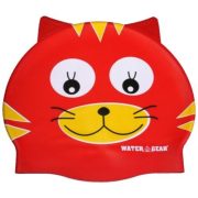Epsan | Szilikon gyermek úszósapka (piros macska)