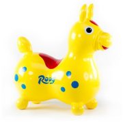   Cavallo Rody | Ugráló állat gyerekjárék - lovacska sárga színben