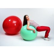   Gymnic | Rücskös felületű masszázslabda (65 cm - therasensory labda menta zöld színben)