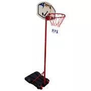 TacticSport SmartKid | Kosárlabda állvány (160 - 210cm között állítható magasságú tölthető talpú mozgatható streetball állvány palánkkal) TacticSport SmartKid | Kosárlabda állvány (160 - 210cm között állítható magasságú tölthető talpú mozgatható streetball állvány palánkkal)
