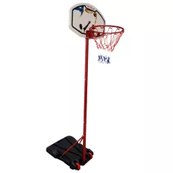   TacticSport SmartKid | Kosárlabda állvány (160 - 210cm között állítható magasságú tölthető talpú mozgatható streetball állvány palánkkal)