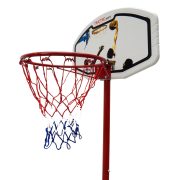 TacticSport SmartKid | Kosárlabda állvány (160 - 210cm között állítható magasságú tölthető talpú mozgatható streetball állvány palánkkal)