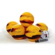 Football kapus gyakorló labda szett 12db különböző súlyú 22cm átmérőjű labda Football kapus gyakorló labda szett 12db különböző súlyú 22cm átmérőjű labda