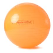 Fitball gimnasztika labda  65 cm NEON NARANCS szín, standard fényes anyagból