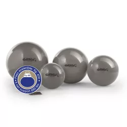   Standard gimnasztika labda 75 cm, 400 Kg-ig terhelhető, ezüst