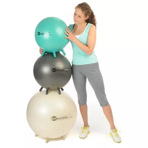 Sitsolution ülőlabda, Maxafe 65 cm, ABS biztonsági anyagból kék színű