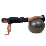   Fitball gimnasztika labda Pezzi maxafe, 65 cm - szürke,  ABS biztonsági anyagból, 100 kg testsúly felett is megfelelő