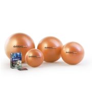   Fitball olasz gimnasztika labda maxafe, 65 cm - narancssárga, ABS biztonsági anyagból, 120 kg felhasználói  testsúlyig