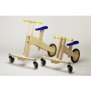 Pedo-bike S air fújható gumikerekű favázas tricikli
