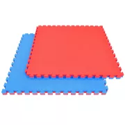 Capetan® Floor Line 100x100x2,5cm Piros / Kék Puzzle Tatami Szőnyeg 85kg/M3 Anyagsűrűségű Kivitelben Capetan® Floor Line 100x100x2,5cm Piros / Kék Puzzle Tatami Szőnyeg 85kg/M3 Anyagsűrűségű Kivitelben