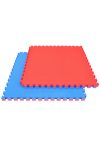 Capetan® Floor Line | Tatami szőnyeg, sportpadló (100x100x2,5cm, magas anyagsűrűségű puzzle szőnyeg, piros/kék színben)